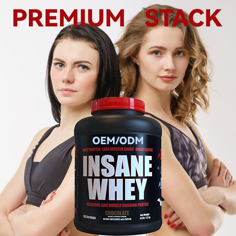 2.2g дополняет протеин 100% Whey золотого стандарта концентрата изолята порошка 80 протеина OEM оптовый