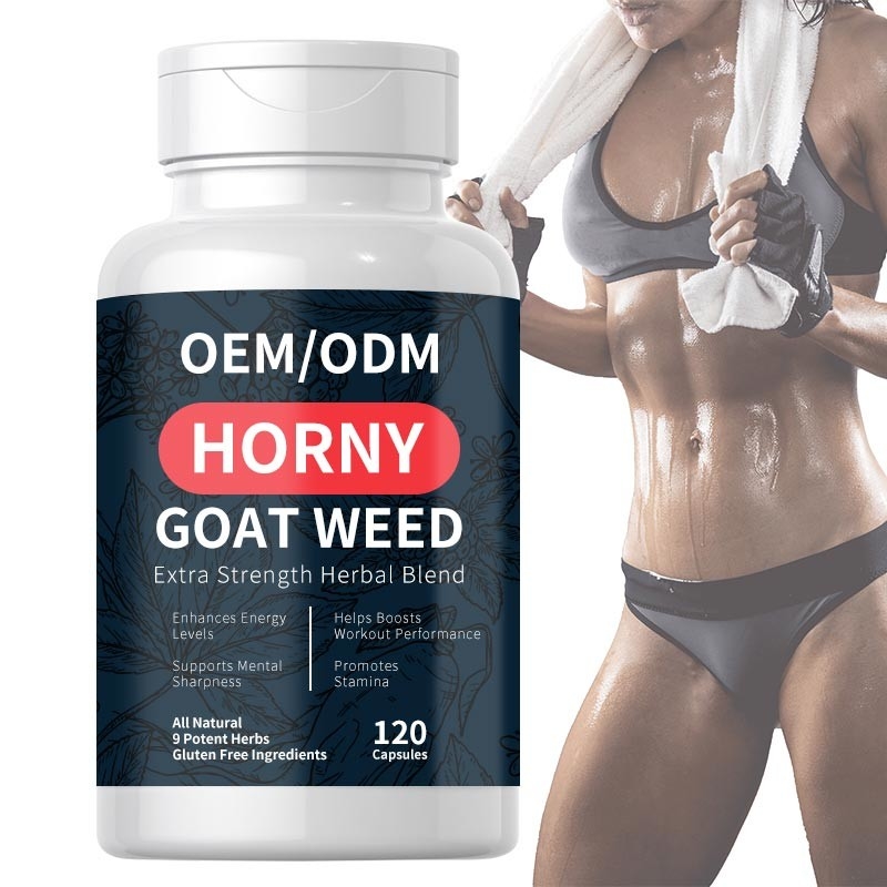 Капсулы засорителя козы прочности 1000mg OEM супер роговые с корнем и женьшенью Maca