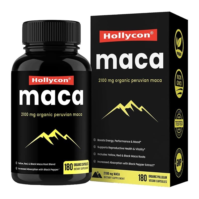 HACCP дополняет капсулы корня Maca энергии поддержки OEM органические для женщин людей
