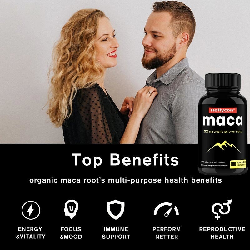 HACCP дополняет капсулы корня Maca энергии поддержки OEM органические для женщин людей