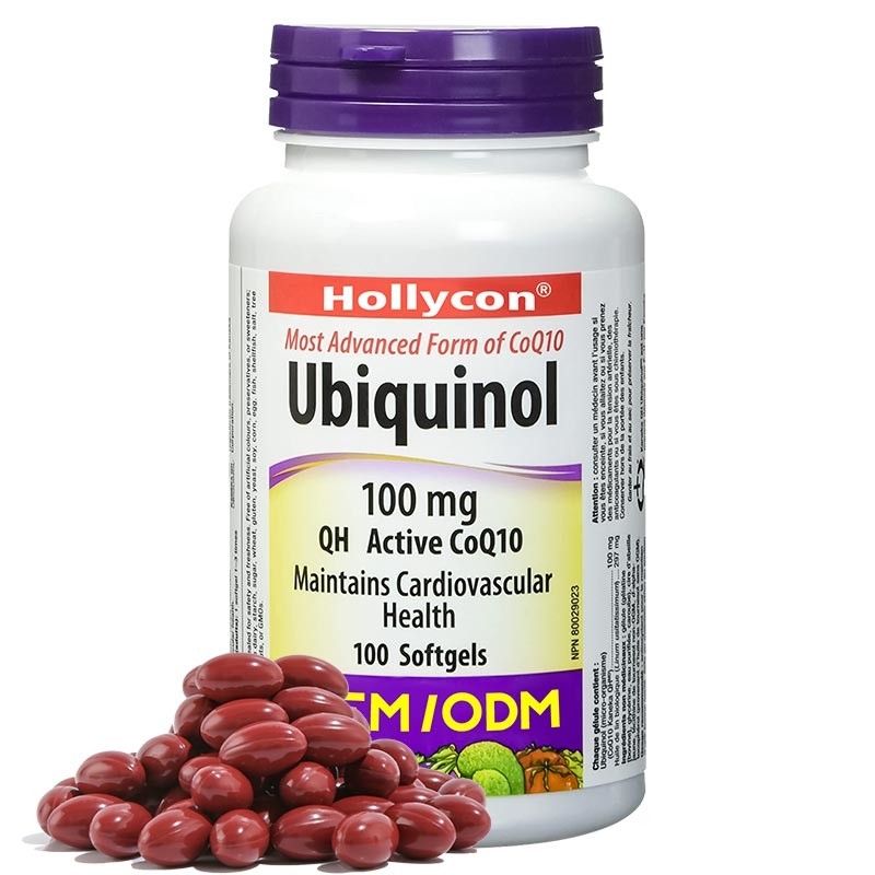 Капсулы кофермента Q10 Softgel c Ubiquinol здоровья поддержки дополнения здравоохранения OEM сердечнососудистые для здорового сердца Q10