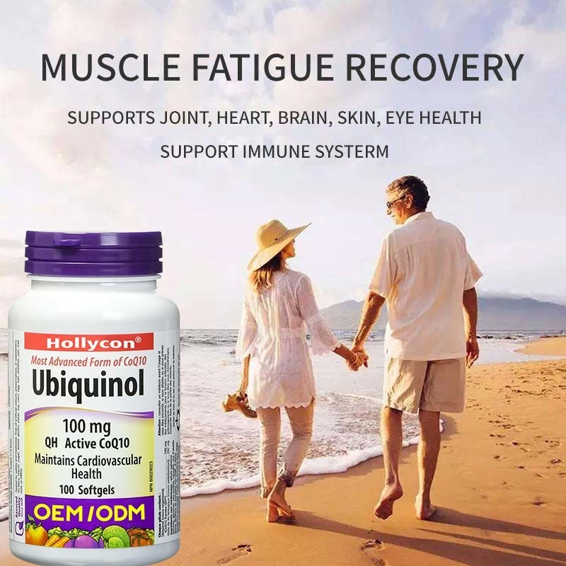 Капсулы кофермента Q10 Softgel c Ubiquinol здоровья поддержки дополнения здравоохранения OEM сердечнососудистые для здорового сердца Q10