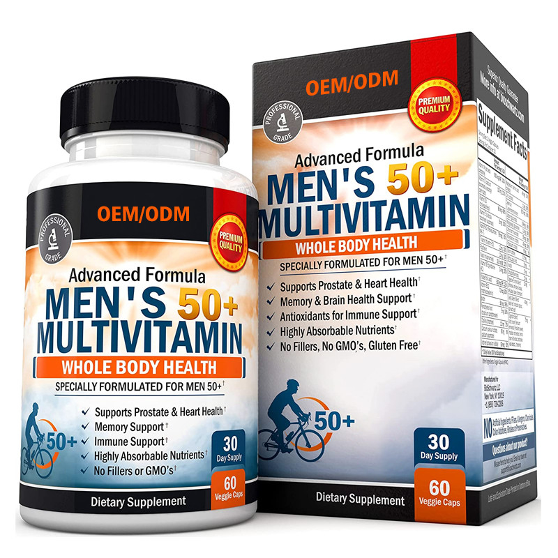 Multivitamin изготовленных на заказ людей вкуса для капсул Multivitamin магния кальция цинка представления фокуса энергии
