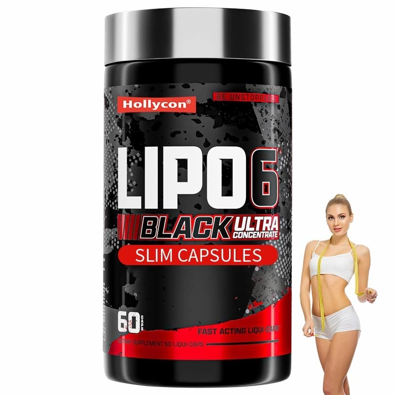 Липо-6 Black Ultra Concentrate Slim Capsules Thermogenic Energizing Fat Burner Дополнение для сжигания жира