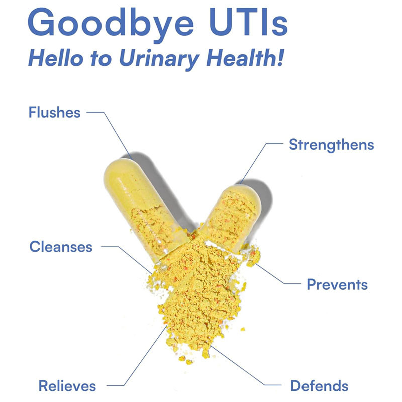 OEM PH Fast UTI Support Чистить Уход за здоровьем для женщин Защищать капсулы для ухода за мочой