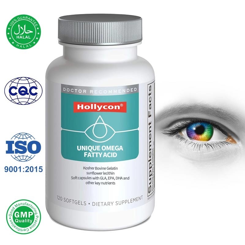 OEM Factory Manufacture Unique Omega Fatty Acid Softgels для облегчения сухости глаз