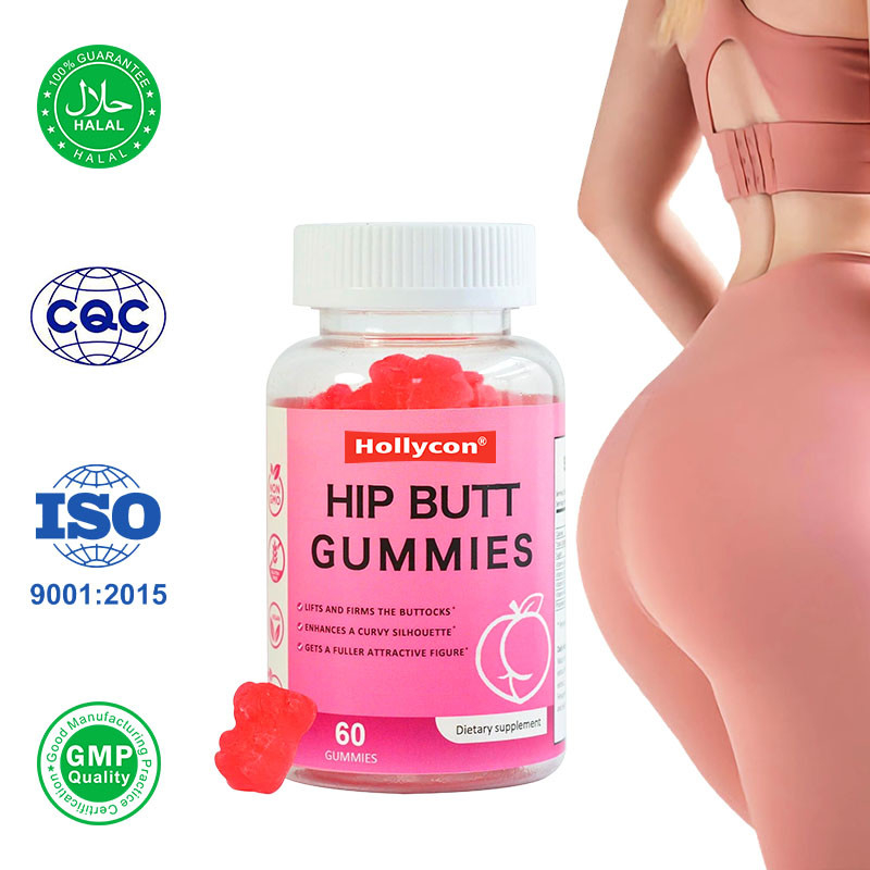 OEM Hip Butt Gummies для женщин Повышающие объем задницы