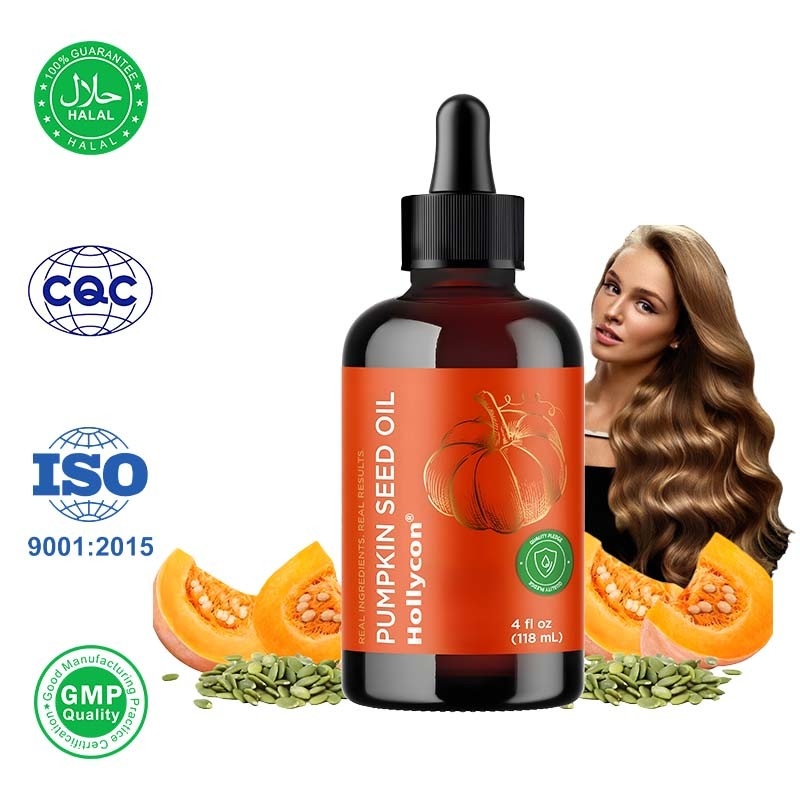 OEM органическое масло тыквенных семян 100% чистое масло тыквенных семян для роста волос