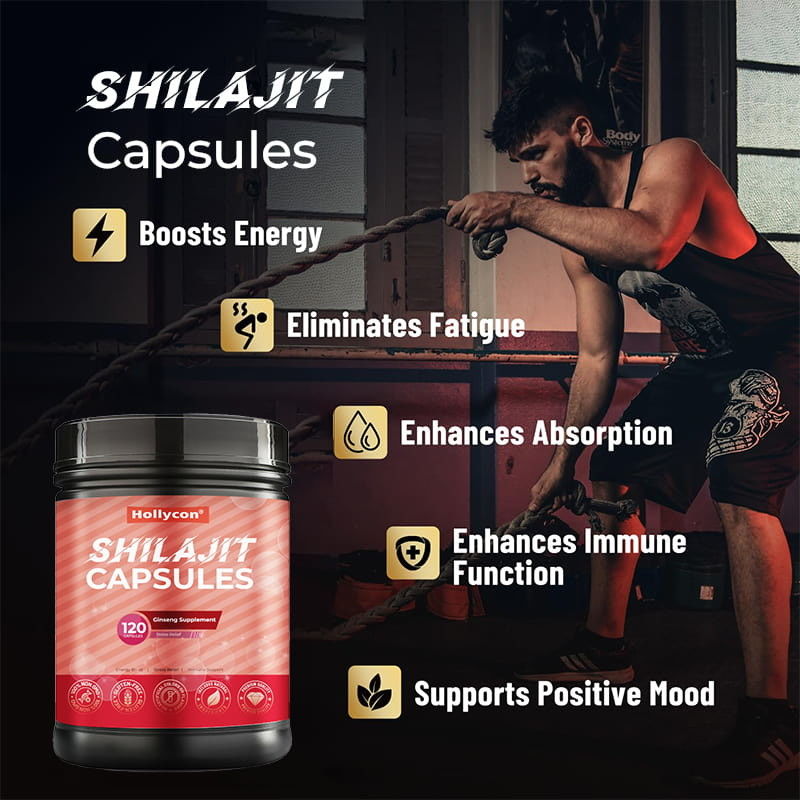 Капсулы Шилажит Горячая продажа Чистый Гималайский органический Силажит Добавка для мужчин Иммунная поддержка Увеличение энергии