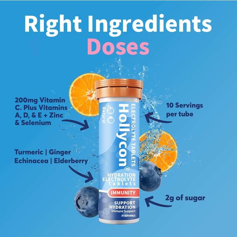 Гидратация Иммунитет Электролитные таблетки Витамин С Гидратация Эффервентные таблетки Имбирь Куркума Гидратация Электролитные таблетки