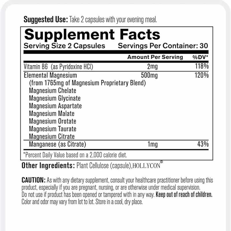 OEM Добавка глицината магния Спящие мышцы Здоровье сердца Комплекс магния Цитрат мангана Глицинат магния Капсула