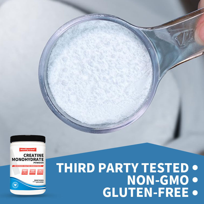 OEM Микронизированный моногидрат креатина, креатиновая добавка 5000 мг, бодибилдинг, спортивное питание, порошок моногидрата креатина