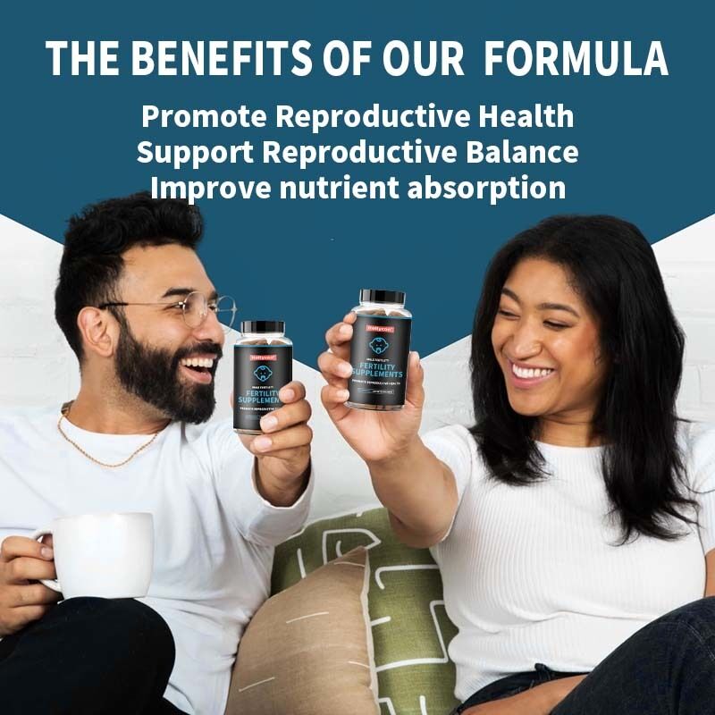 OEM для повышения мужской фертильности. Пренатальный комплекс для оптимального количества, подвижности и силы сперматозоидов. Ашваганда, магний и цинк. Добавки для фертильности.