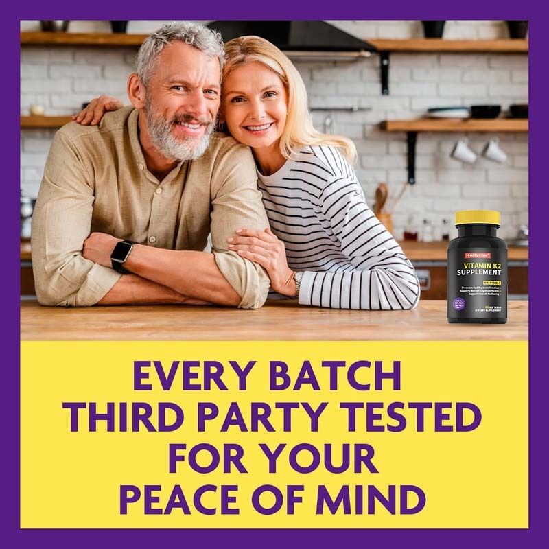 OEM полный спектр витамина K2 мягкие гели с 600 мкг транс формы поддерживает общее здоровье и костную силу