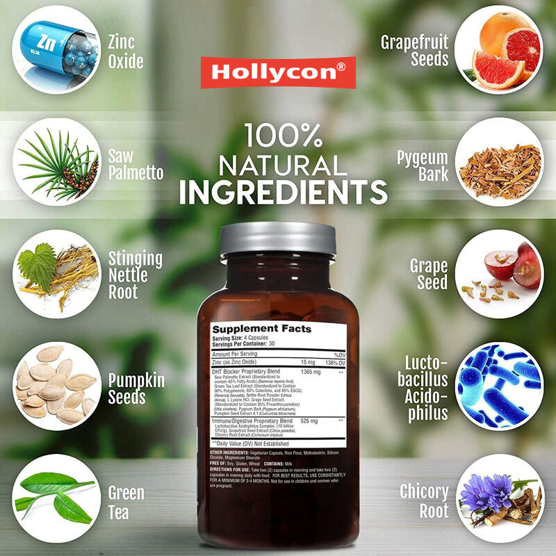 БАД для роста волос OEM при генетическом истончении для мужчин и женщин, контроль выпадения волос, капсулы для роста волос для иммунной системы