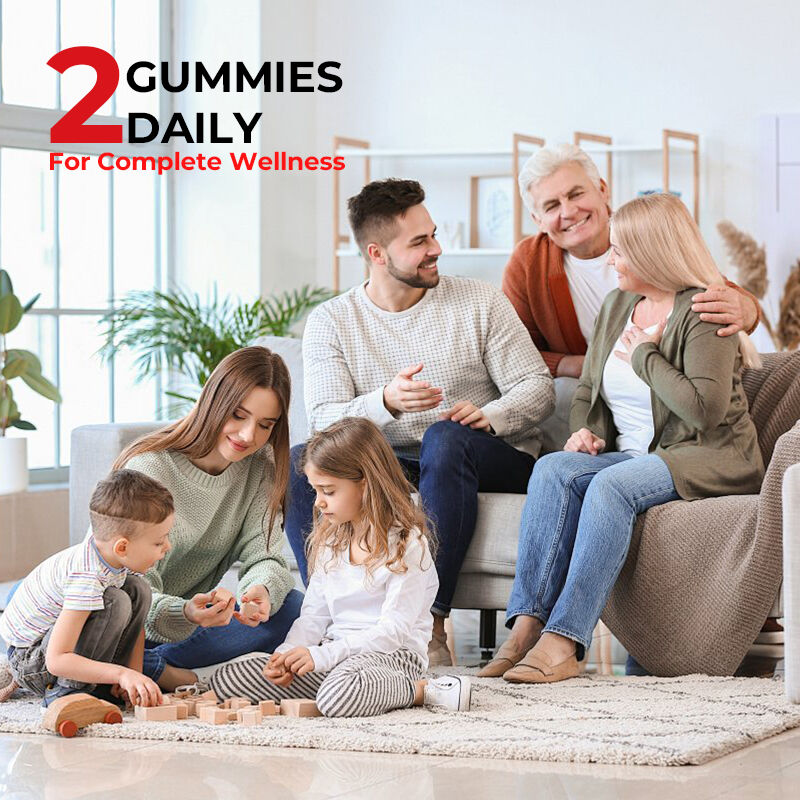 ODM OEM на заказ Морские водоросли Гуминый конфеты баклажаны Конфеты витамин С D + цинк Гуминый конфеты Морские водоросли Бурдока Корень Вегетарианский Гуминый