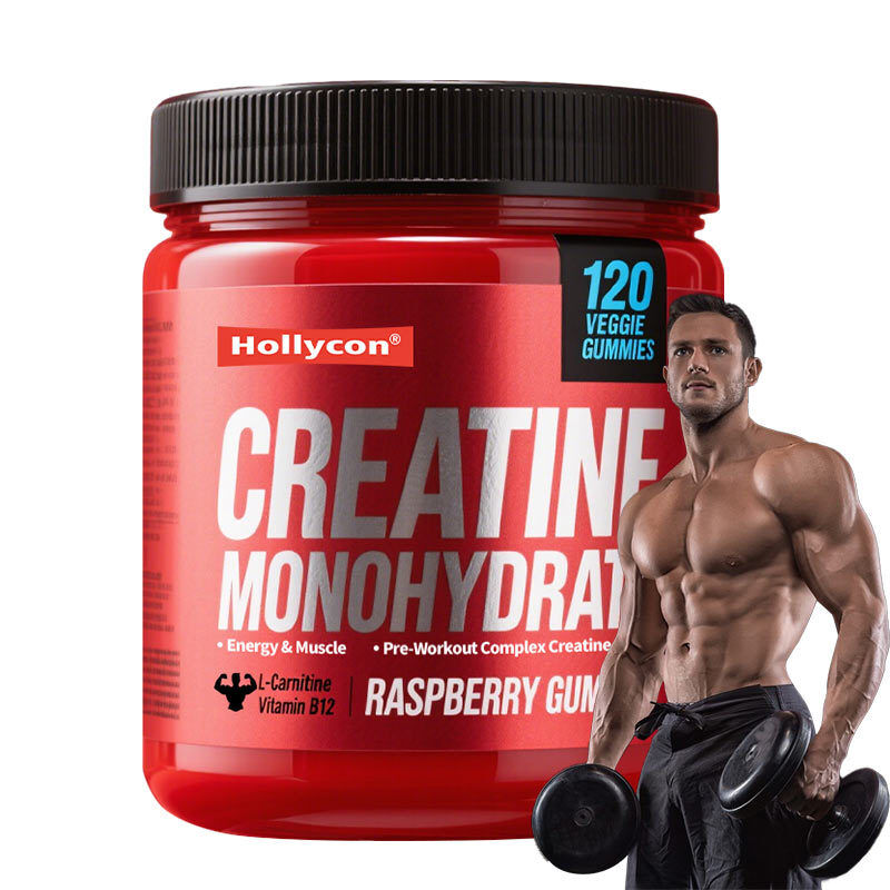OEM More 15% Strength Energy & Muscle Support Pre-Workout Complex Creatine Creatine L-Taurine B12 Creatine Monohydrate Gummies