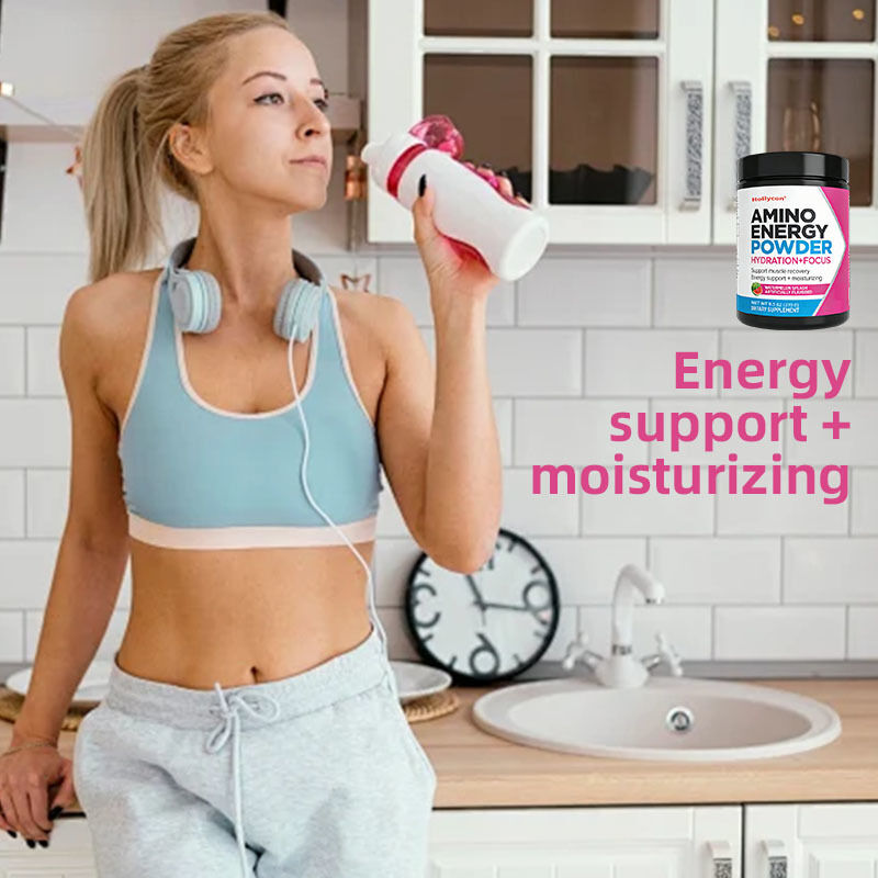 Customized BCAA Electrolyte Energy Powder Enhances Endurance Supports Hydration & Post-Workout Recovery Supplement