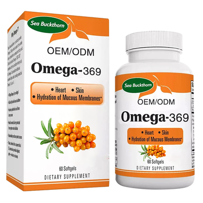 Изготовленное на заказ дополнение Epa омеги 3 Softgels крушины моря для поддерживая невосприимчивости