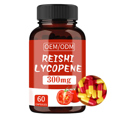 Повышение OEM мужское дополняет MG капсул 300 ликопина Reishi