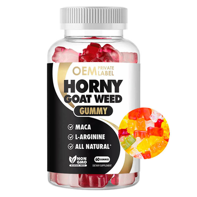 Засоритель Gummies козы мужского повышения роговой дополняет ODM
