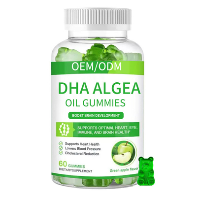 Масло омега DHA ODM Algea камедеобразная для здоровья мозга беременности