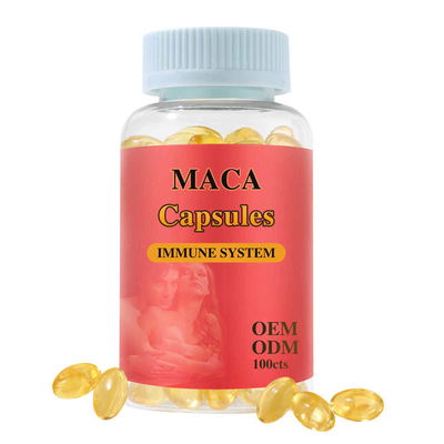 OEM Private Label Gold 500 Mg Капсулы корня маки Добавка энергетических капсул для выносливости
