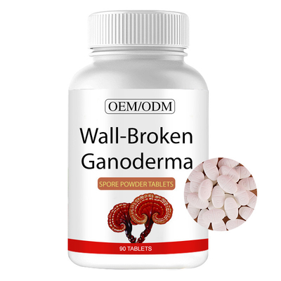 Дополнение планшетов порошка споры Lucidum Ganoderma стены сломленное