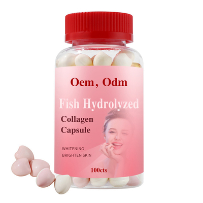 Рыбы пептиды Hydrolyzed капсулы коллагена применяют обложку к эластичным здоровым косточкам и соединяют ODM