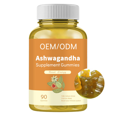 Улучшите корень Ashwagandha выдержки сна дополните Gummies для тревожности
