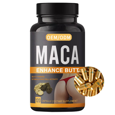 Капсулы золота Maca дополнения корня Maca черноты GMPC для женщин
