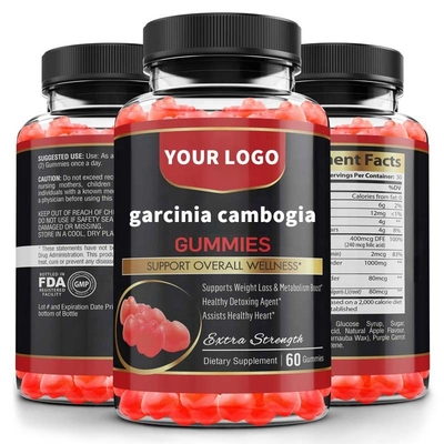 100% травяных дополнений Gummies Cambogia Garcinia потери веса
