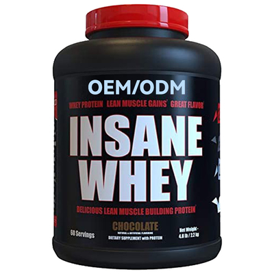 2.2g дополняет протеин 100% Whey золотого стандарта концентрата изолята порошка 80 протеина OEM оптовый