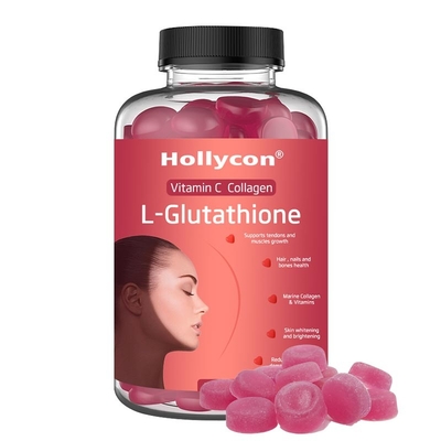 Анти- вызревание дополняет кожу Gummies L-глутатиона коллагена OEM забеливая таблетки