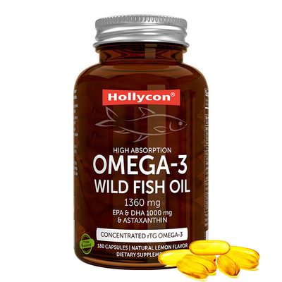 Рыбий жир омега COA 3 капсулы Softgel поддерживает дополнения здравоохранения сердца глаза