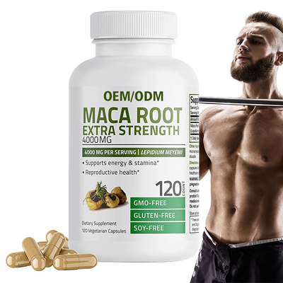 Boost Energy Корневая добавка Maca Extra Strength 4000 мг на порцию 120 капсул