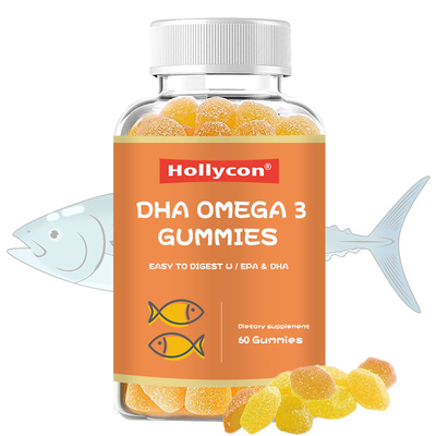 Омега 3 продукта питания таблеток масла печени трески EPA DHA камедеобразных для детей взрослых