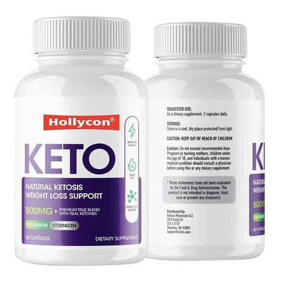 Здравоохранение дополняет поддержку OEM горит жирную потерю веса Keto уменьшая капсулу