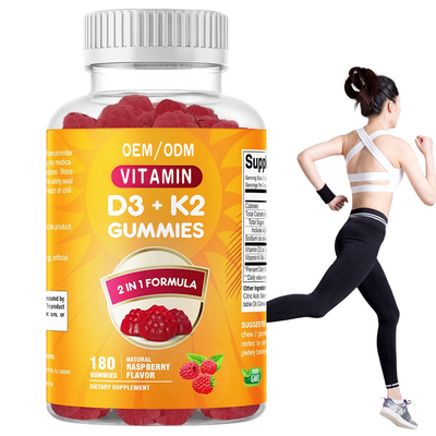 COA дополняет кальций OEM с поддержкой Gummies здоровья косточки витамина D3 K2 иммунной