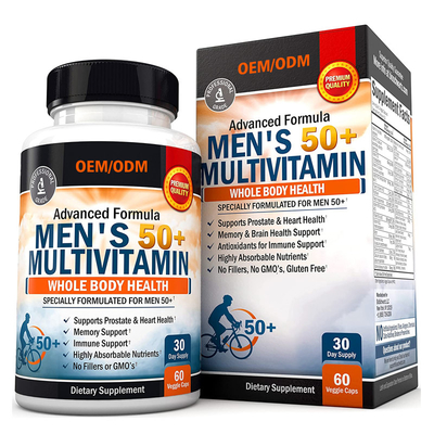 Multivitamin изготовленных на заказ людей вкуса для капсул Multivitamin магния кальция цинка представления фокуса энергии