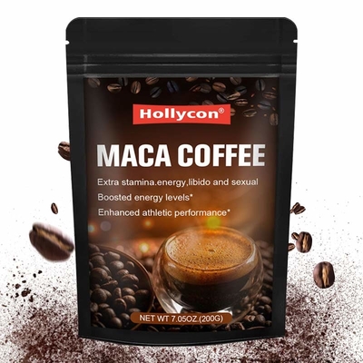 GMP аттестовал порошок кофе Брауна дополнения корня 200g Maca