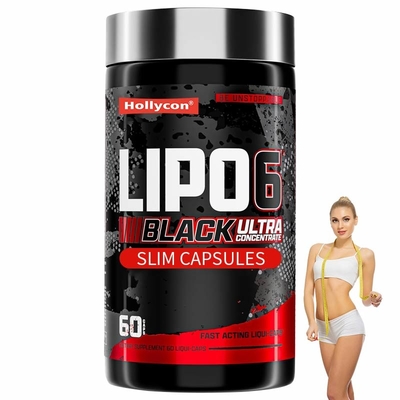 Липо-6 Black Ultra Concentrate Slim Capsules Thermogenic Energizing Fat Burner Дополнение для сжигания жира