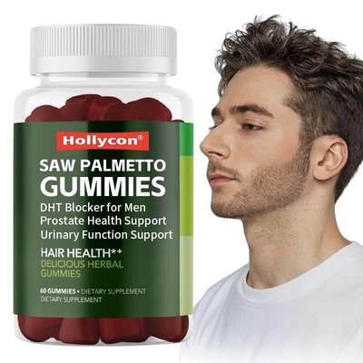 Фабрика Saw Palmetto Gummies для мужского облысения и оздоровления простаты