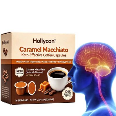 Производитель Mellow Macchiato Диетические капсулы кофе с низким содержанием сахара