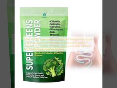 OEM / ODM Порошок Супер Гринов | Полностью натуральная растительная смесь суперфудов с пробиотиками и пищеварительными ферментами | Поддерживает здоровье кишечника, иммунитет, энергию и ежедневное самочувствие Без добавления сахара, индивидуальная формула